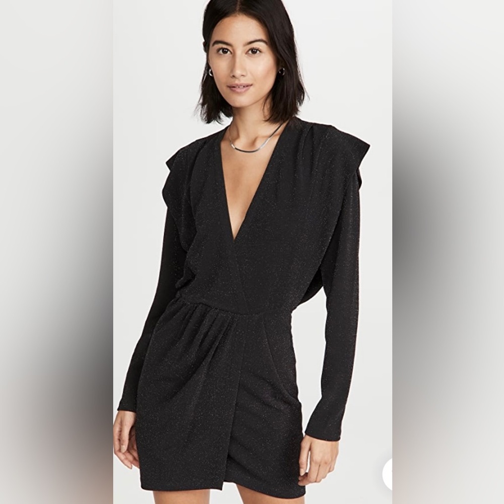 Iro Nahilda Metallic Cocktail Dress - Picture 7 of 12
